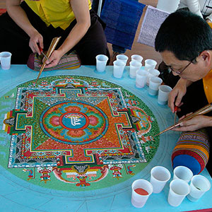 Mandala de sable