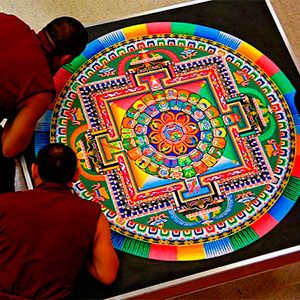Tibetan Sand Mandala